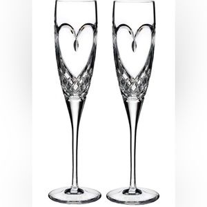 Waterford Champagne flutes